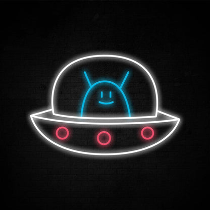 Alien Spaceship Led Neon Sign | Shineneon