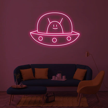 Alien Spaceship Led Neon Sign | Shineneon
