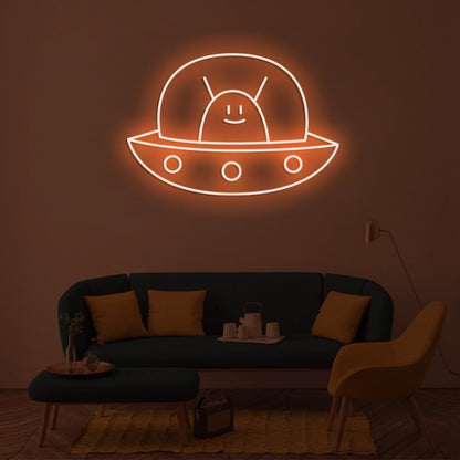 Alien Spaceship Led Neon Sign | Shineneon