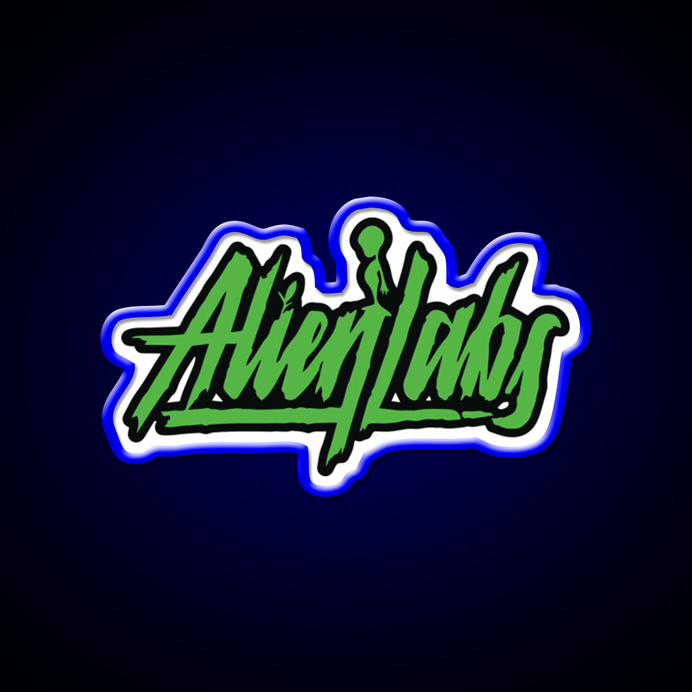 Alienlabs Hemp Inspired Green Leaf Led Neon Sign Rgb Color - LED neon sign view 5