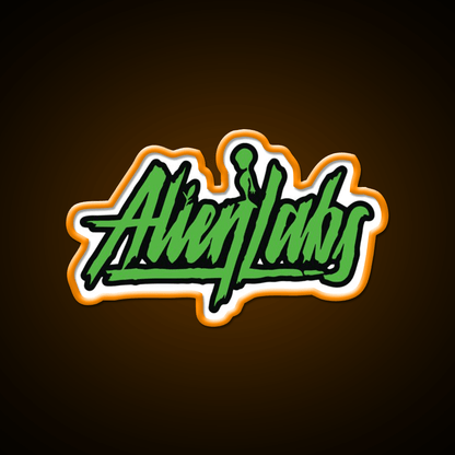 Alienlabs Hemp Inspired Green Leaf Led Neon Sign Rgb Color - Shineneon