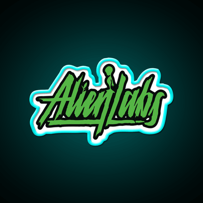 Alienlabs Hemp Inspired Green Leaf Led Neon Sign Rgb Color - Shineneon