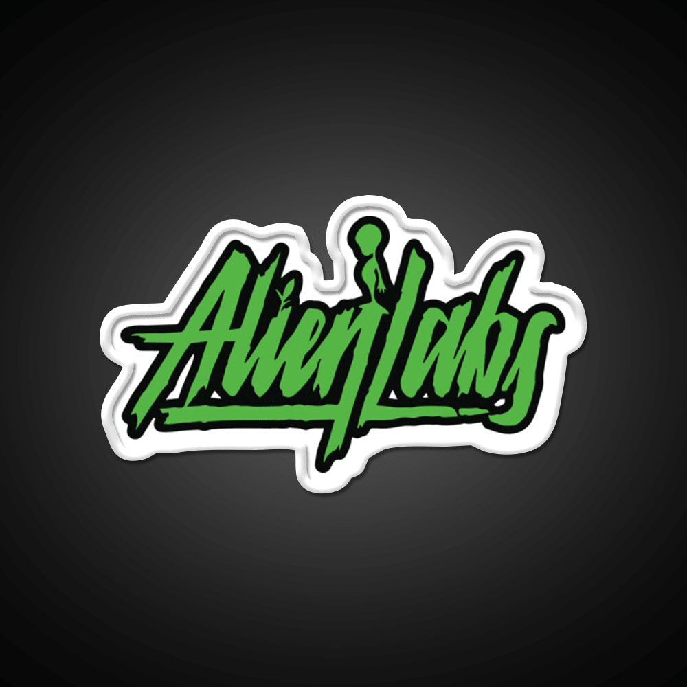Alienlabs Hemp Inspired Green Leaf Led Neon Sign Rgb Color - Shineneon