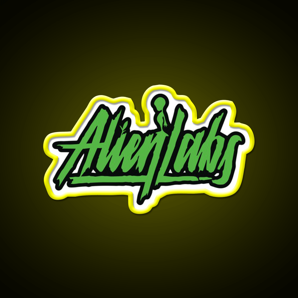 Alienlabs Hemp Inspired Green Leaf Led Neon Sign Rgb Color - Shineneon