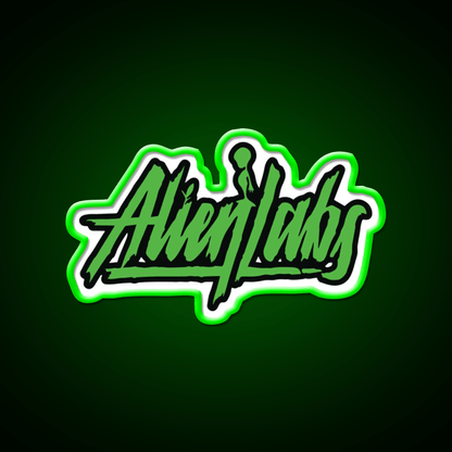 Alienlabs Hemp Inspired Green Leaf Led Neon Sign Rgb Color - Shineneon