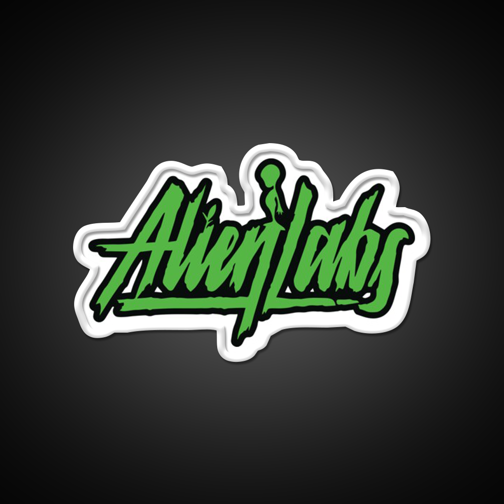Alienlabs Hemp Inspired Green Leaf Led Neon Sign Rgb Color - LED neon sign view 11