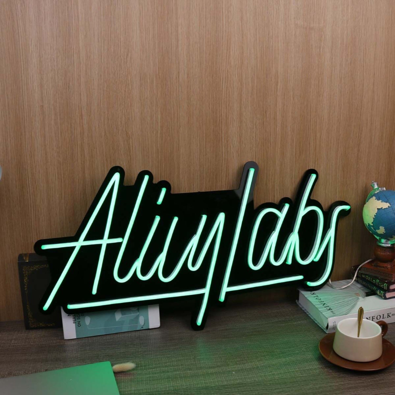 Alily Labs Green Led Neon Sign - Shineneon