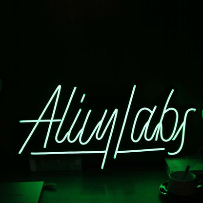Alily Labs Green Led Neon Sign - Shineneon
