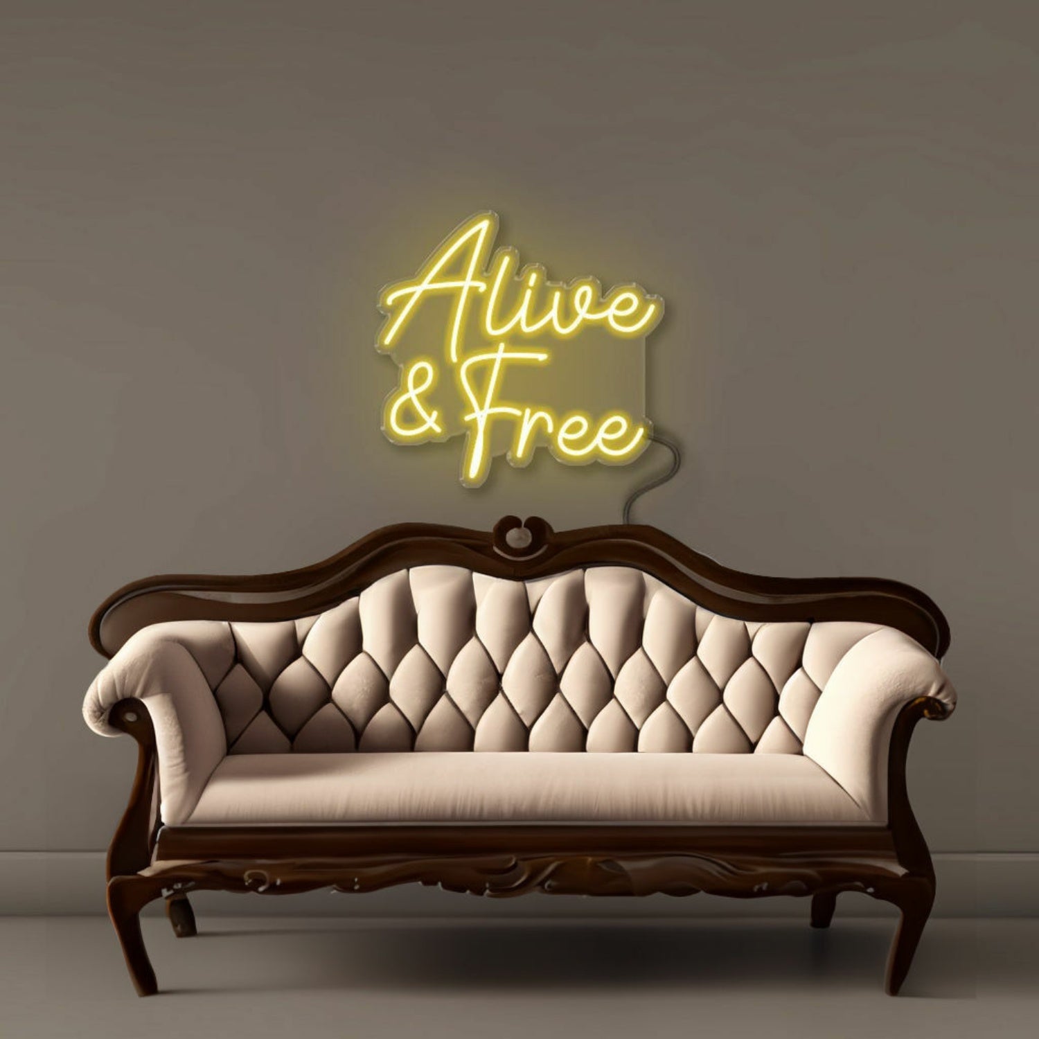 Alive And Free Led Neon - Shineneon