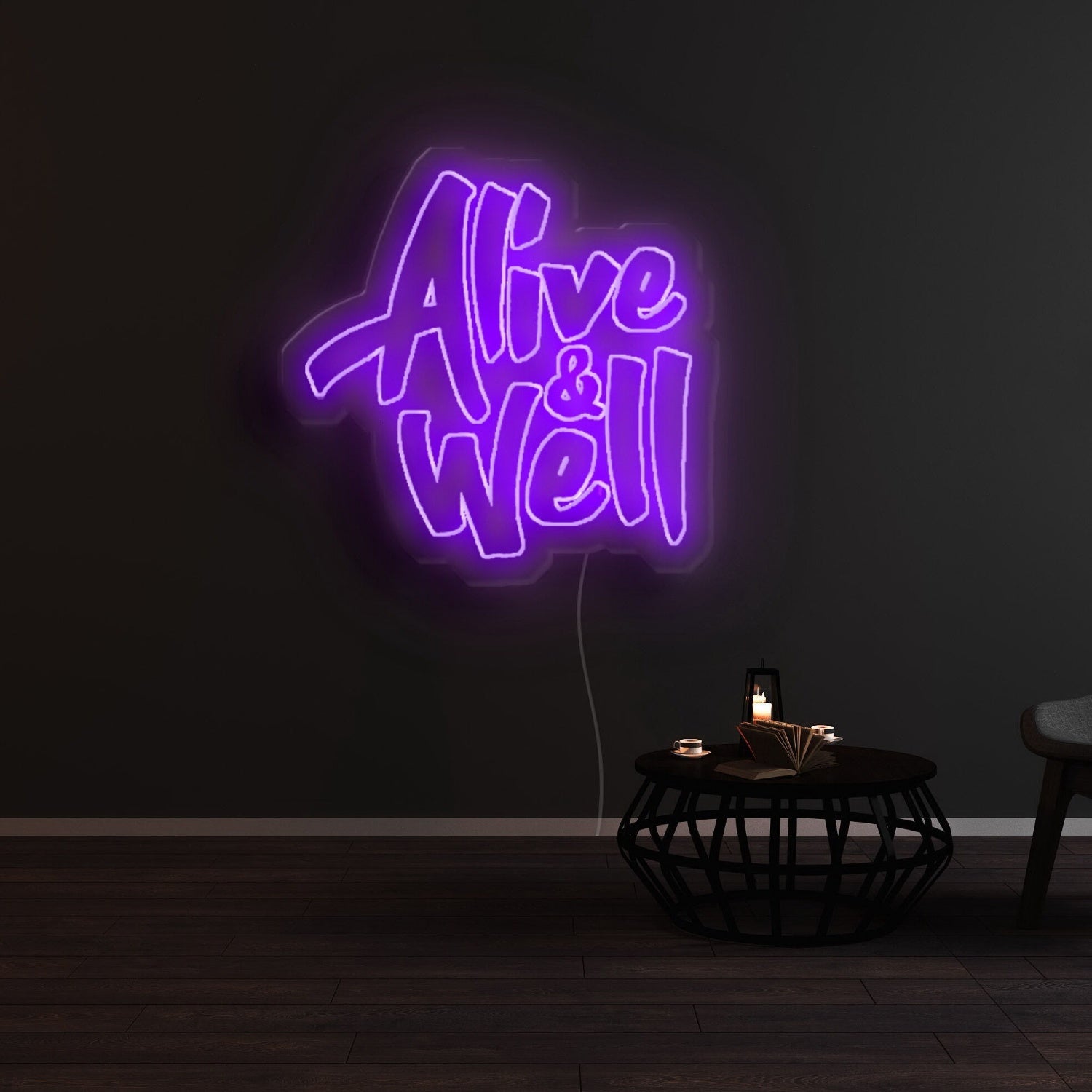 Alive Well Led Neon Sign - Shineneon