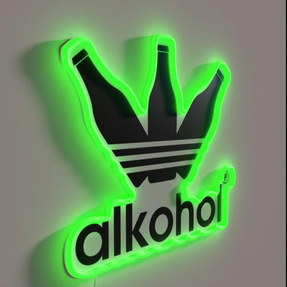 Alkohol Rgb Led Neon Sign - Shineneon