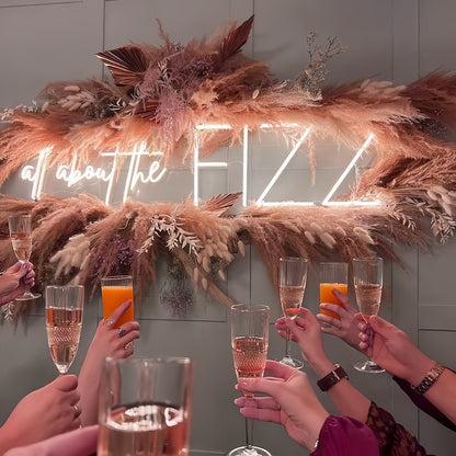 All About The Fizz Add Sparkle To Your Space With Neon Glow | Shineneon