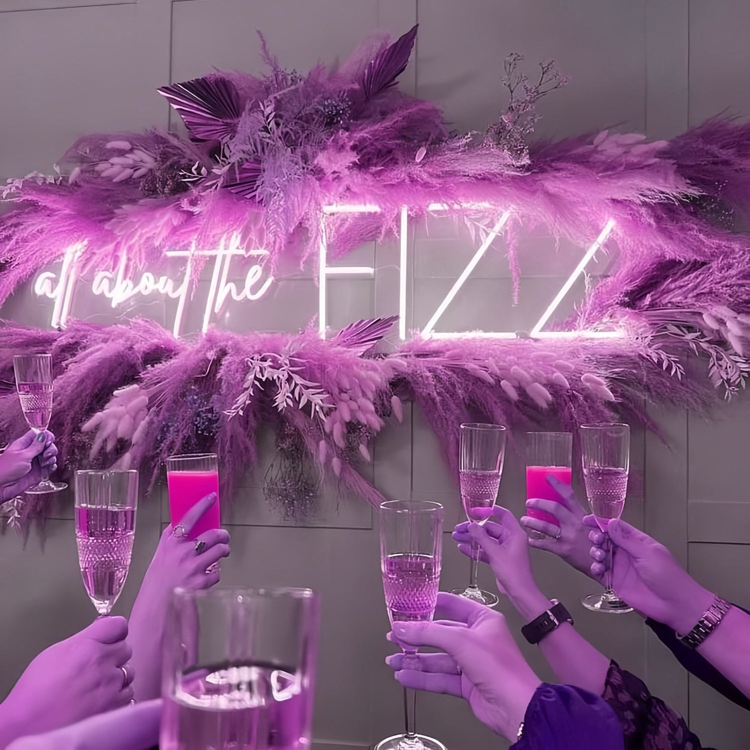 All About The Fizz Add Sparkle To Your Space With Neon Glow | Shineneon