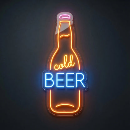 All Beer Business LED Neon Sign - 02 High-Converting Product Image