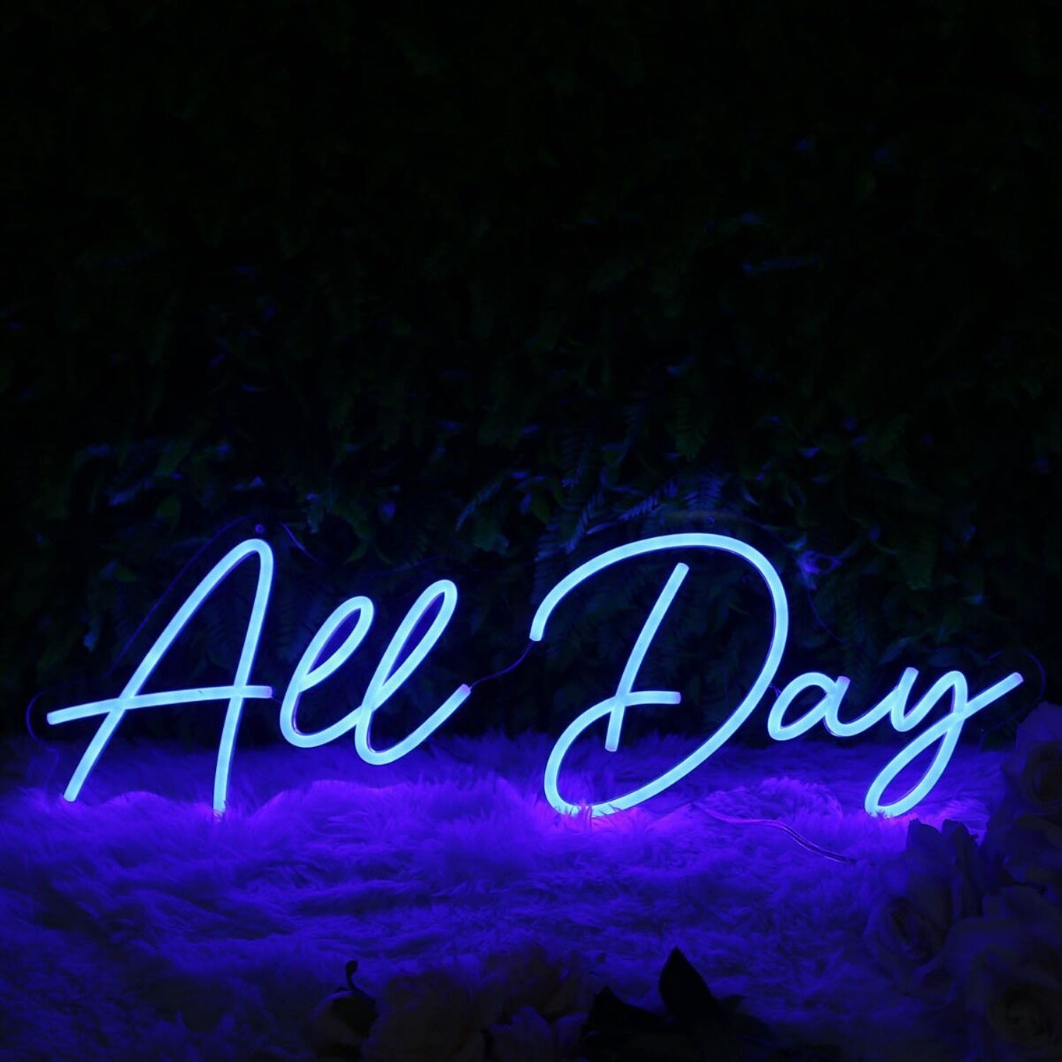 All Day Blue Led Neon Sign | Shineneon
