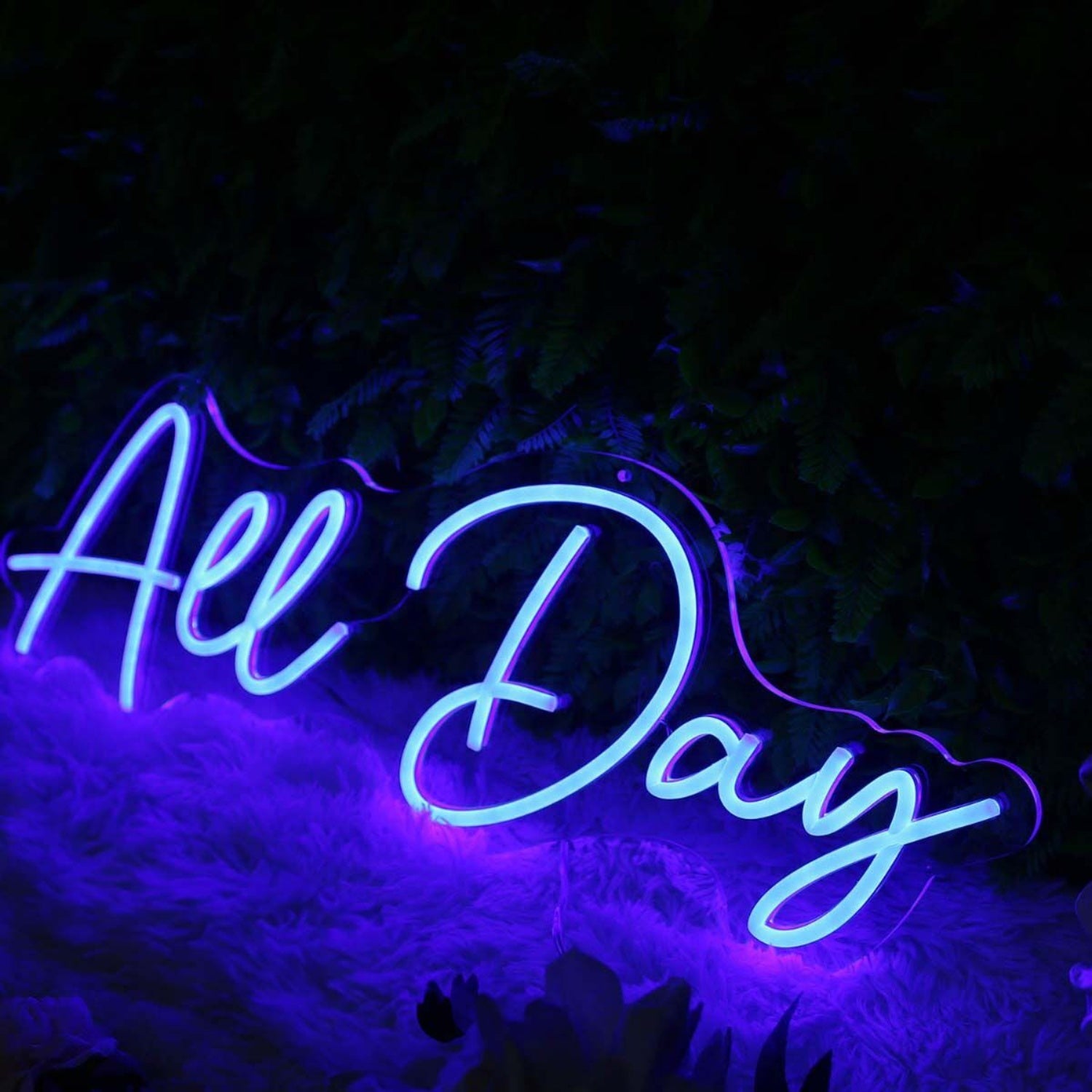 All Day Blue Led Neon Sign | Shineneon