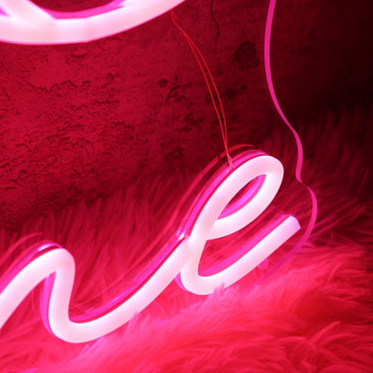 All Eyes On Me Red Custom Led Neon Sign | Shineneon