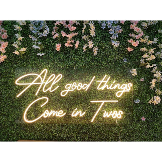 All Good Things Come To An End Led Sign Business Neon Sign