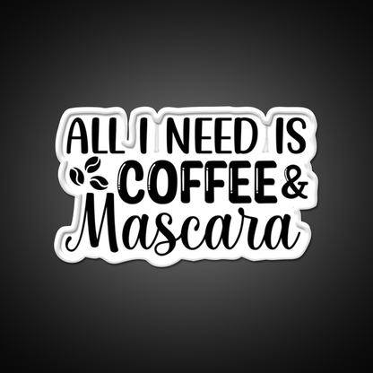 All I Need Is Coffee Mascara Cafe Led Neon Sign Espresso Bar Art Rgb Color
