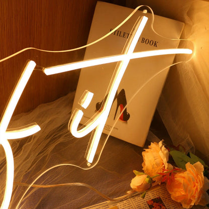 All Of It Yellow Led Neon Sign - Shineneon