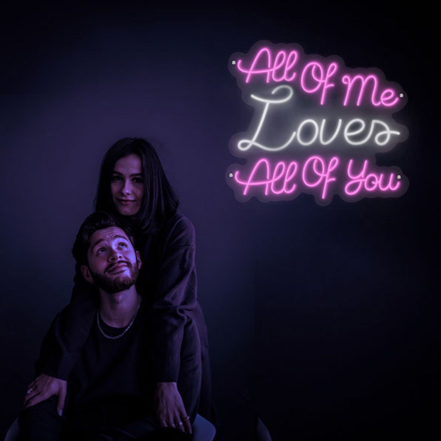All Of Me Loves All Of You Neon Sign Wall Art Decor | Shineneon