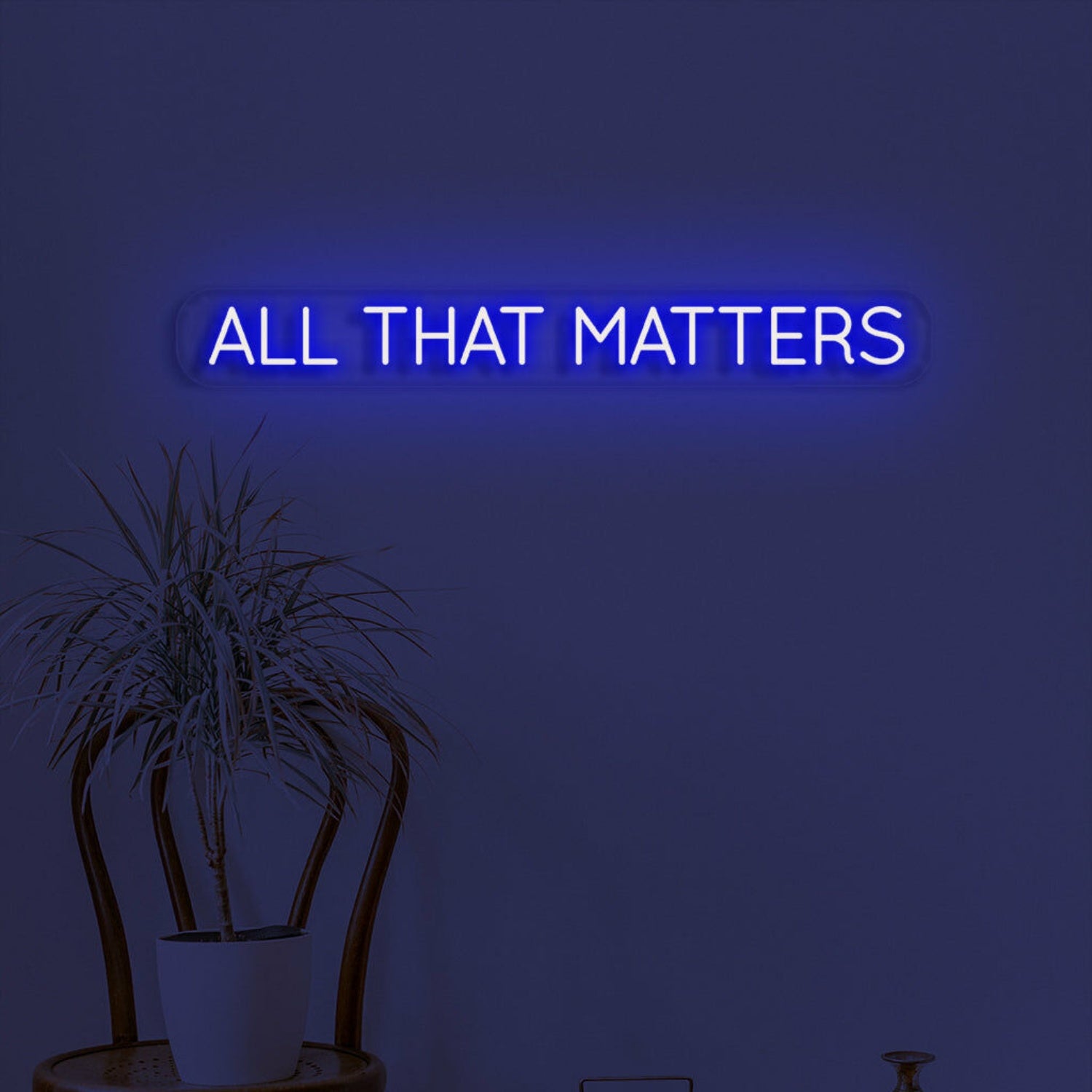 All That Matters Neon Reflecting On Whats Truly Important In Life | Shineneon