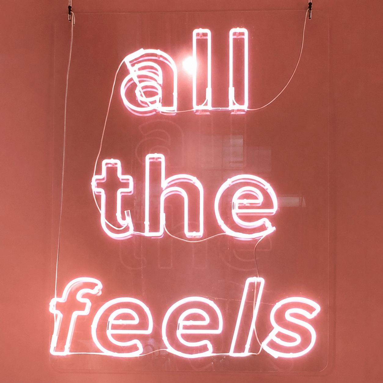 All The Feels LED Neon Sign Bedroom Wall Art - Shineneon