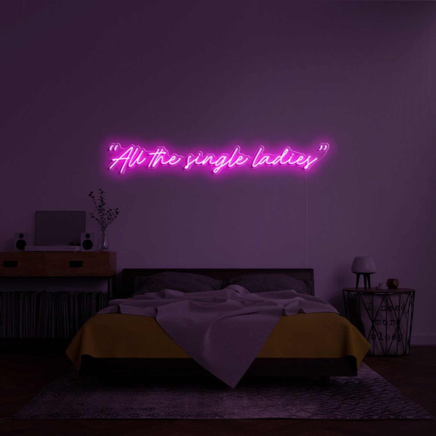 All The Single Ladies Led Neon Sign - Shineneon