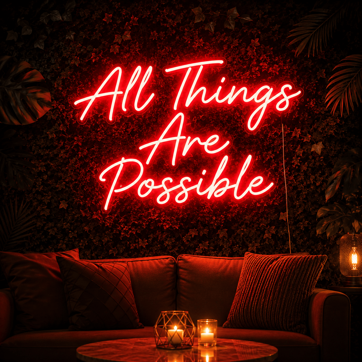 All Things Are Possible LED Neon Sign - Shineneon