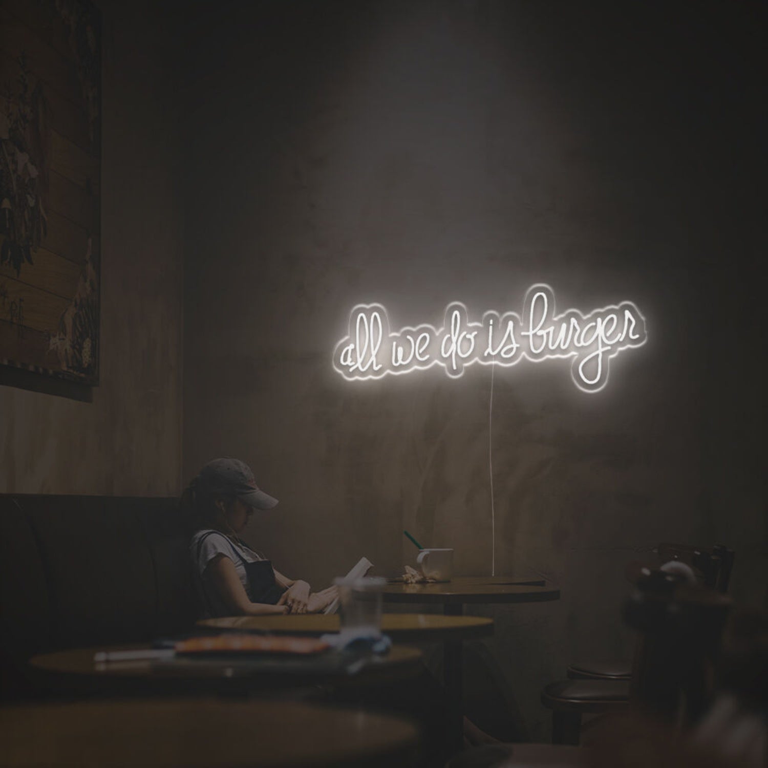 All We Do Is Larger Led Neon Sign | Shineneon