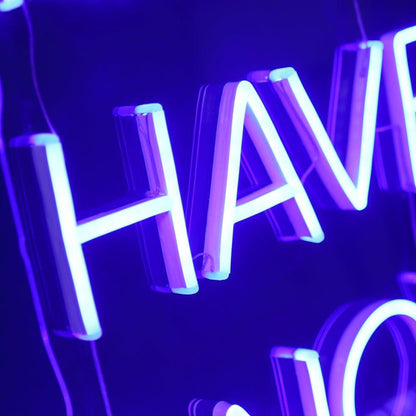 All We Have Is Now Blue-Violet Led Neon Sign For Home Bar Cafe Wall Decor | Shineneon