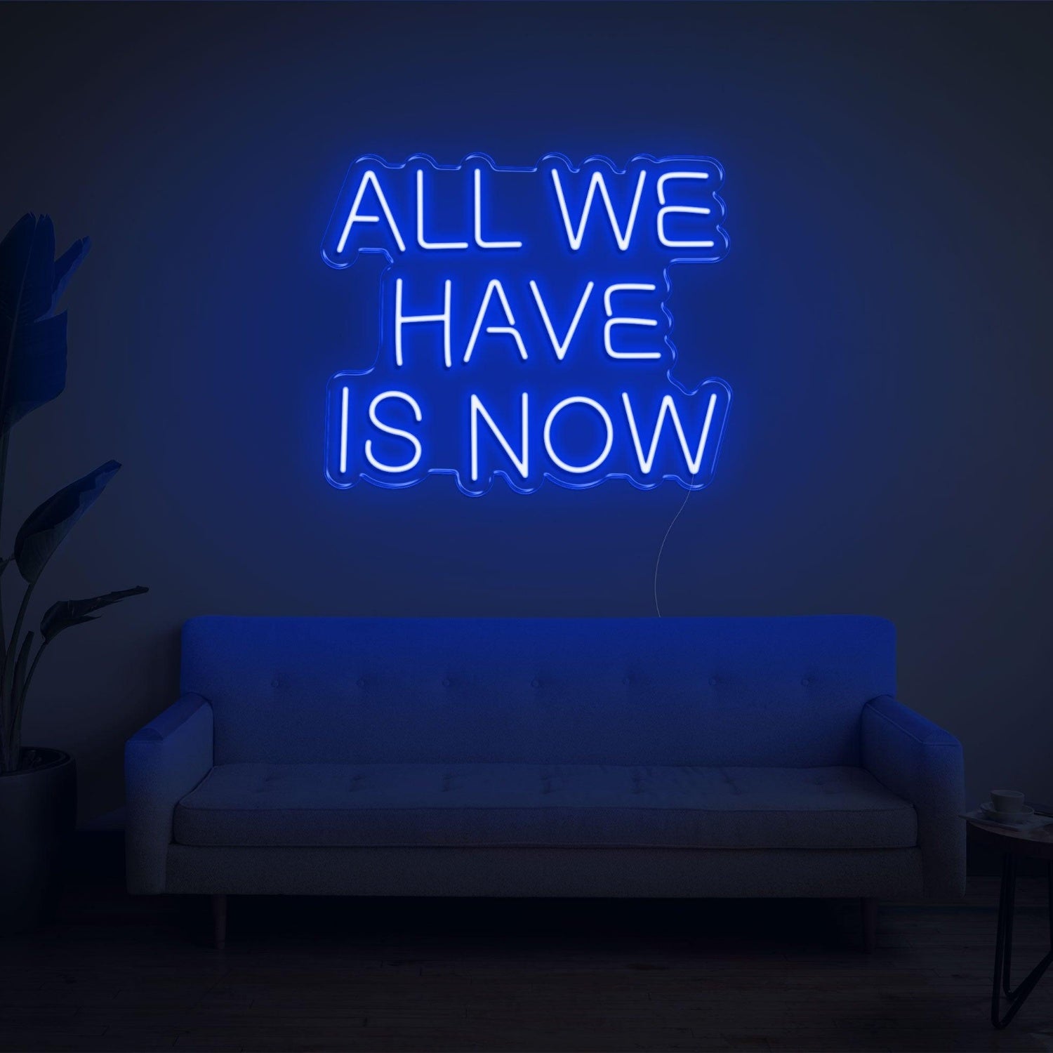 All We Have Is Now Bright Pink Led Neon Sign For Indoor Wall Art | Shineneon