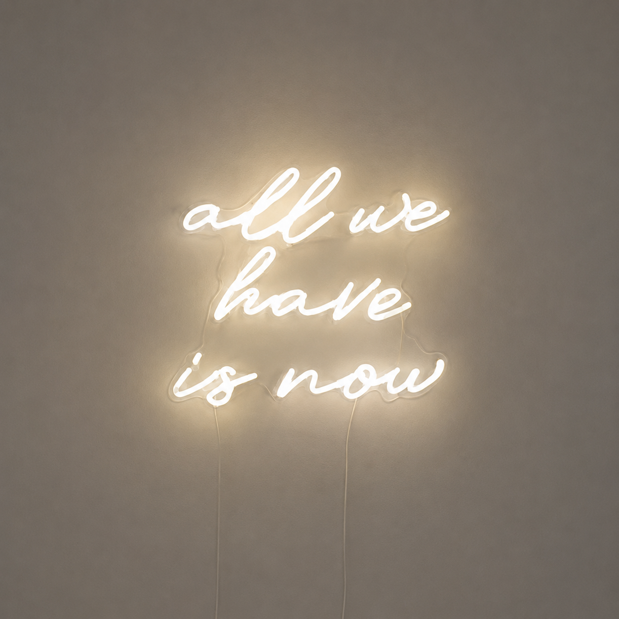 All We Have Is Now LED Neon Sign Bedroom Decor - 01 Original Product Image