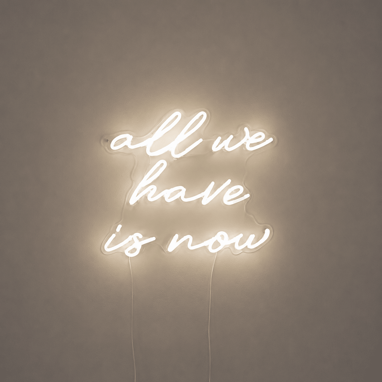All We Have Is Now LED Neon Sign Bedroom Decor Wall Neon Sign - Shineneon