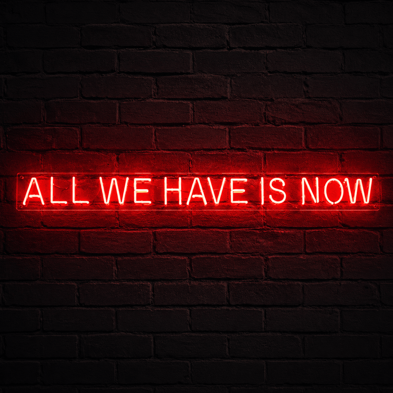 All We Have Is Now LED Neon Sign Home Wall Art Wall Neon Sign - Shineneon