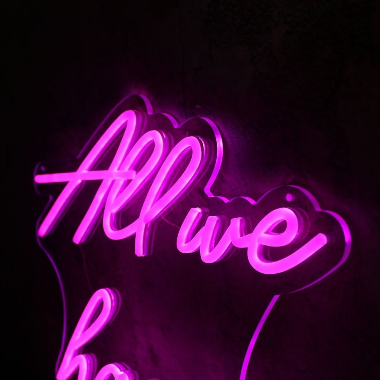 All We Have Is Now Pink Led Neon Sign - Shineneon