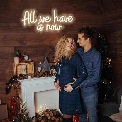 All We Have Is Now Space Adventure Led Neon Sign Indoor Cosmic Decor | Shineneon