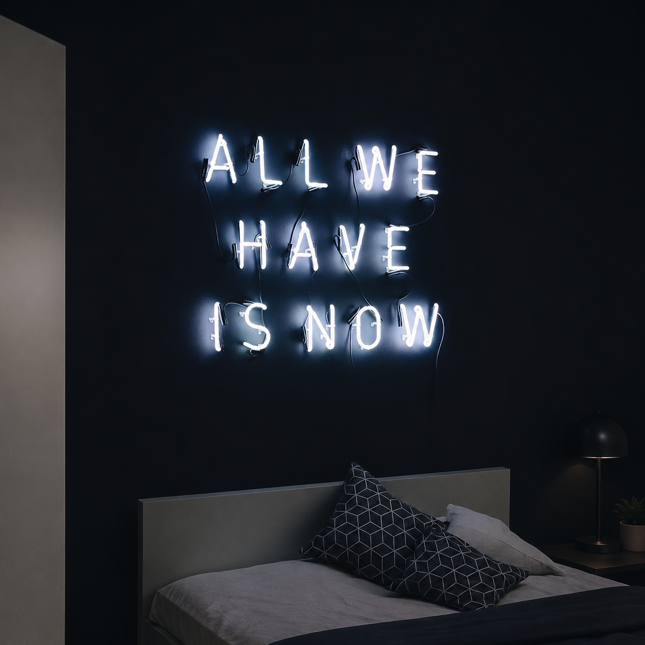 All We Have Is Now Wall Decor LED Neon Sign - 01 Original Product Image