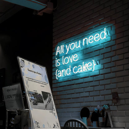 All You Need Is Love And A Piece Of Cake | Shineneon
