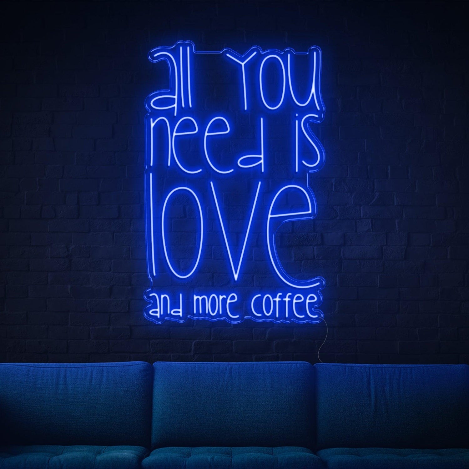 All You Need Is Love And Coffee Led Neon Sign For Cozy Home-Cafe | Shineneon