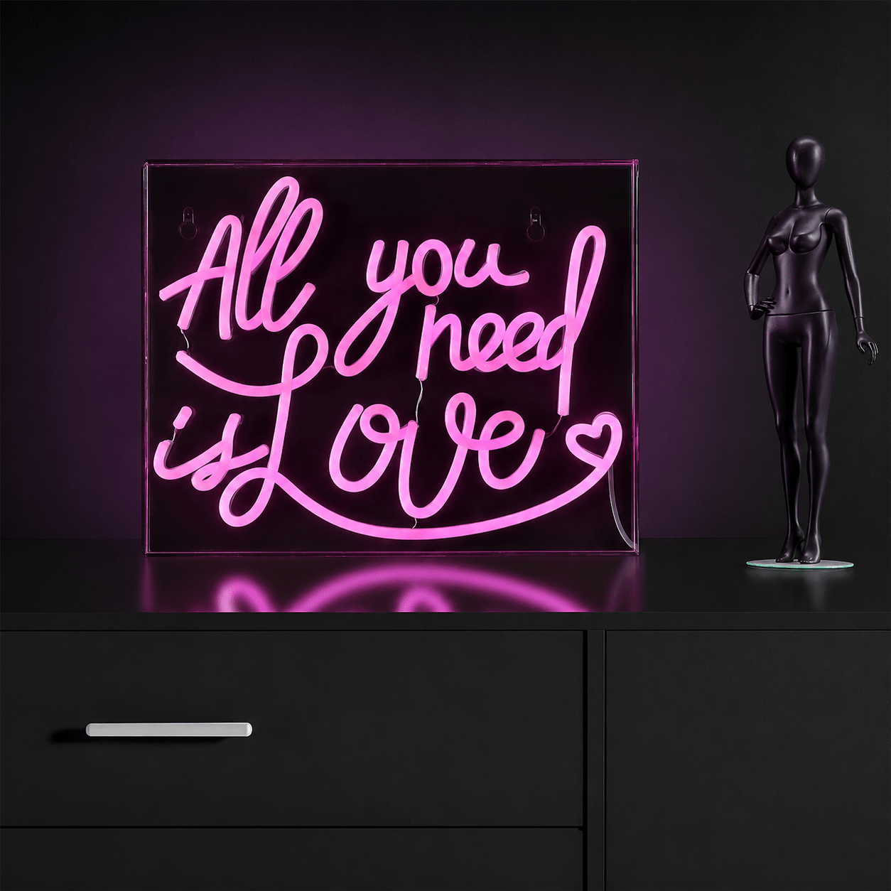 All You Need Is Love LED Neon Sign Living Room Decor - Shineneon