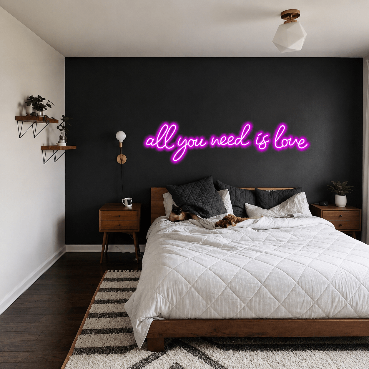 All You Need Is Love LED Neon Sign Wall Neon Sign - Shineneon