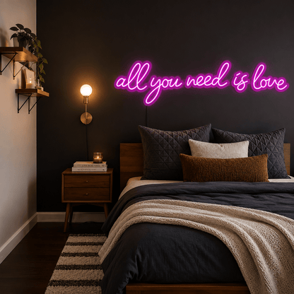 All You Need Is Love LED Neon Sign Wall Neon Sign - Shineneon
