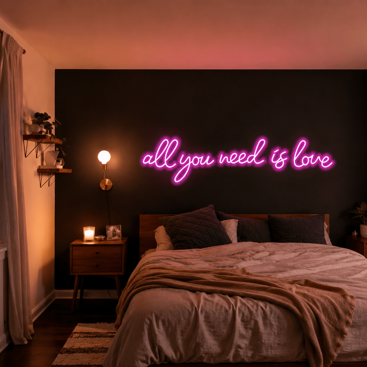 All You Need Is Love LED Neon Sign Wall Neon Sign - Shineneon