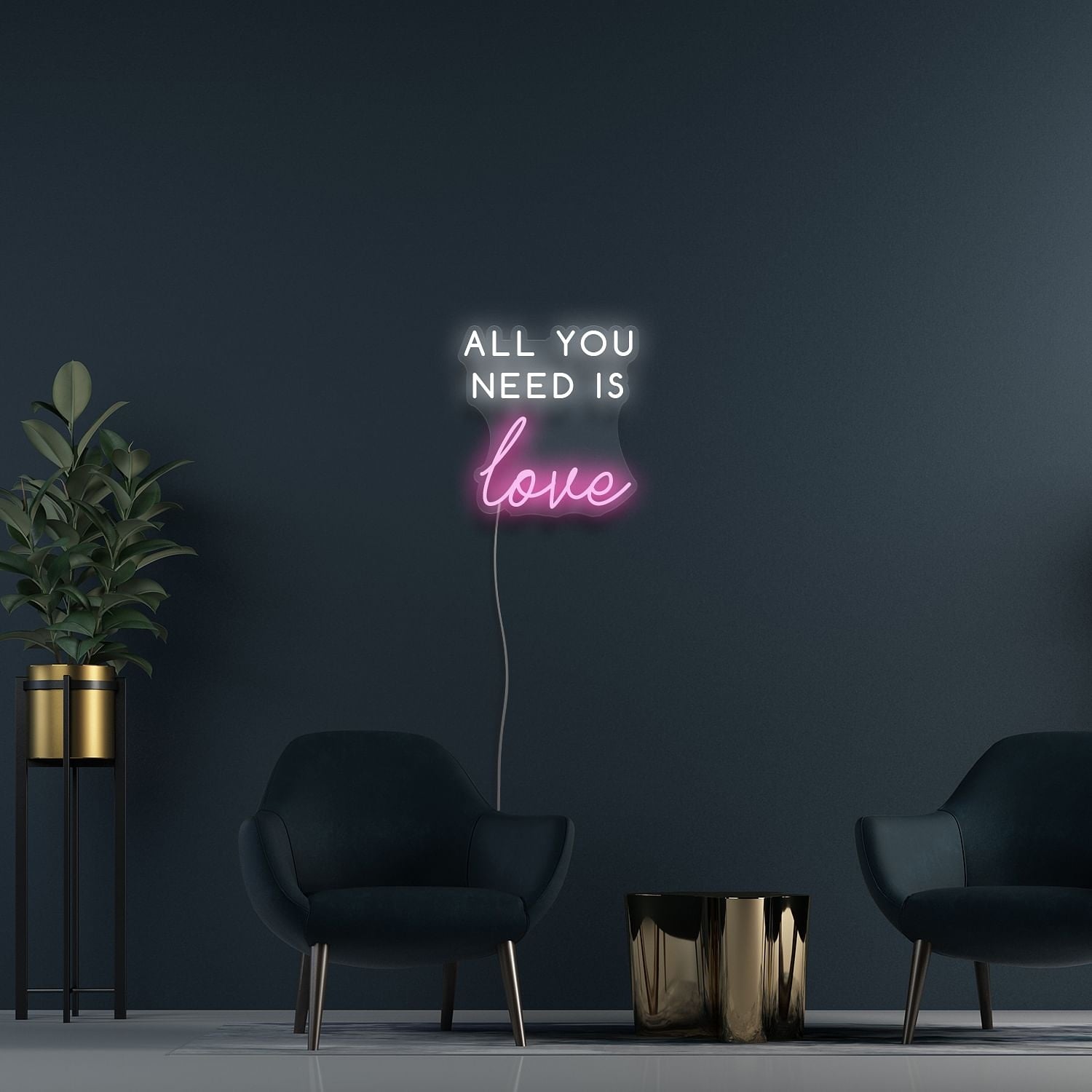 All You Need Is Love Neon Light Sign | Shineneon