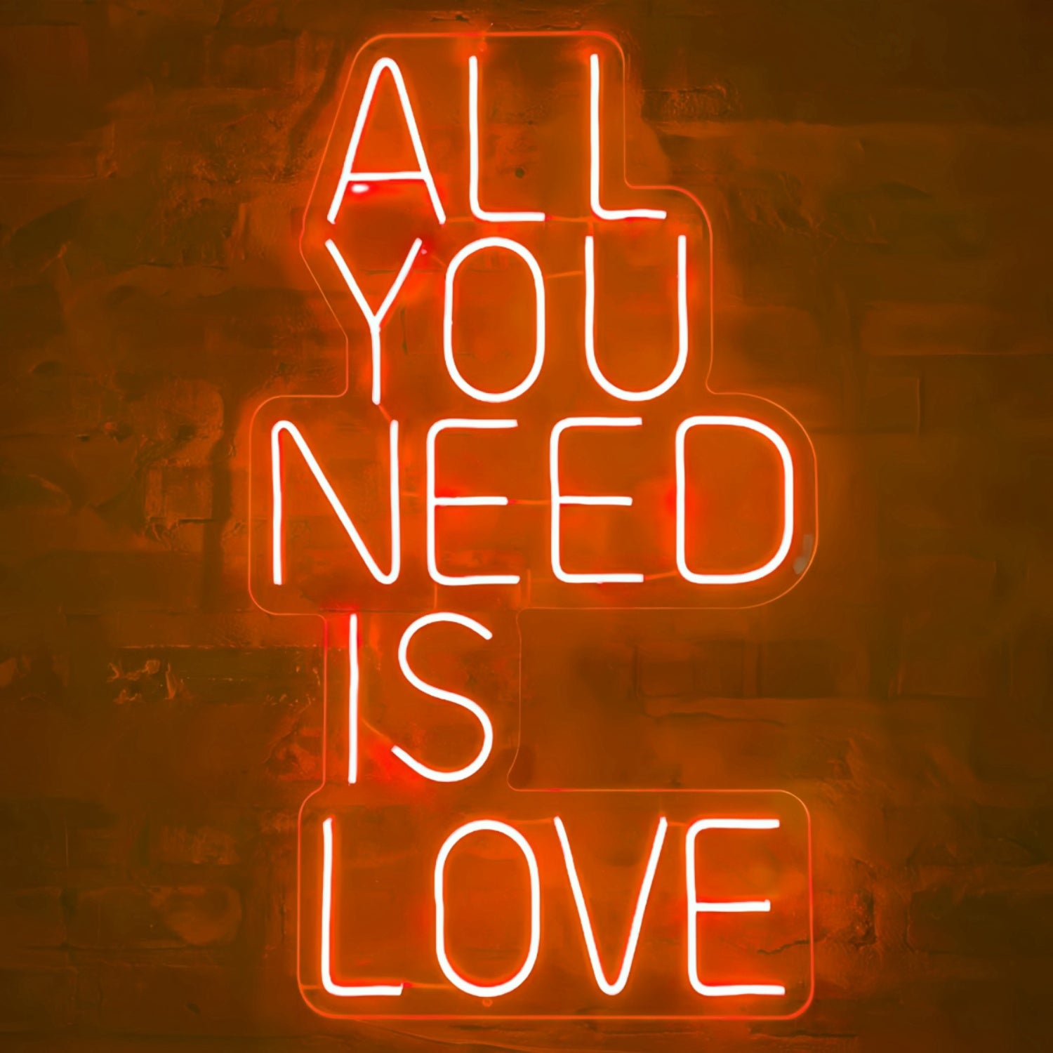 All You Need Is Love Neon Sign | Shineneon