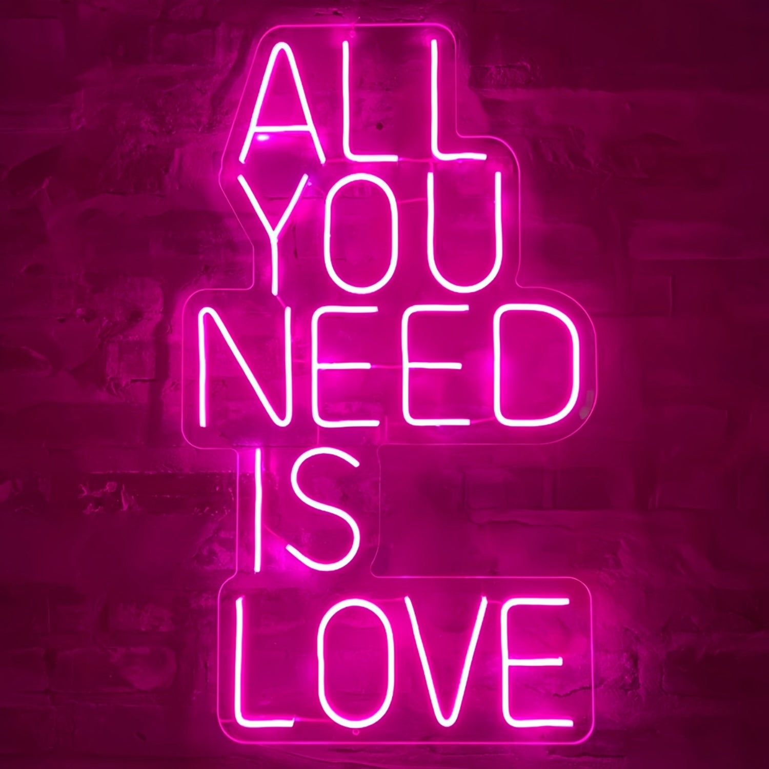 All You Need Is Love Neon Sign | Shineneon