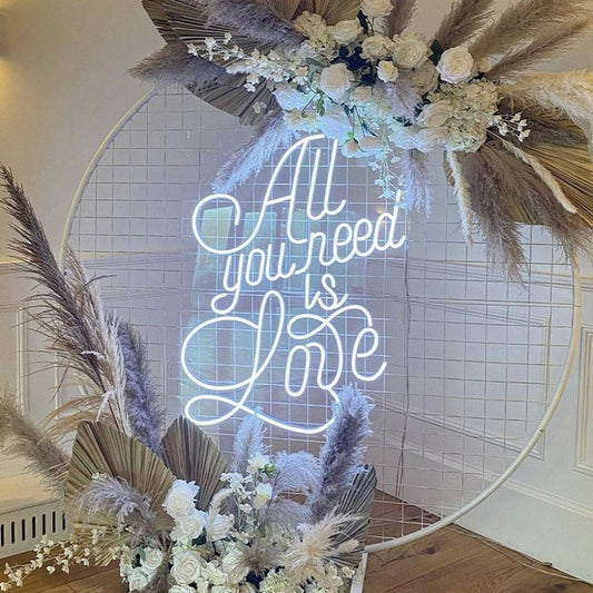 All You Need Is Love Neon Sign Custom Neon Signs