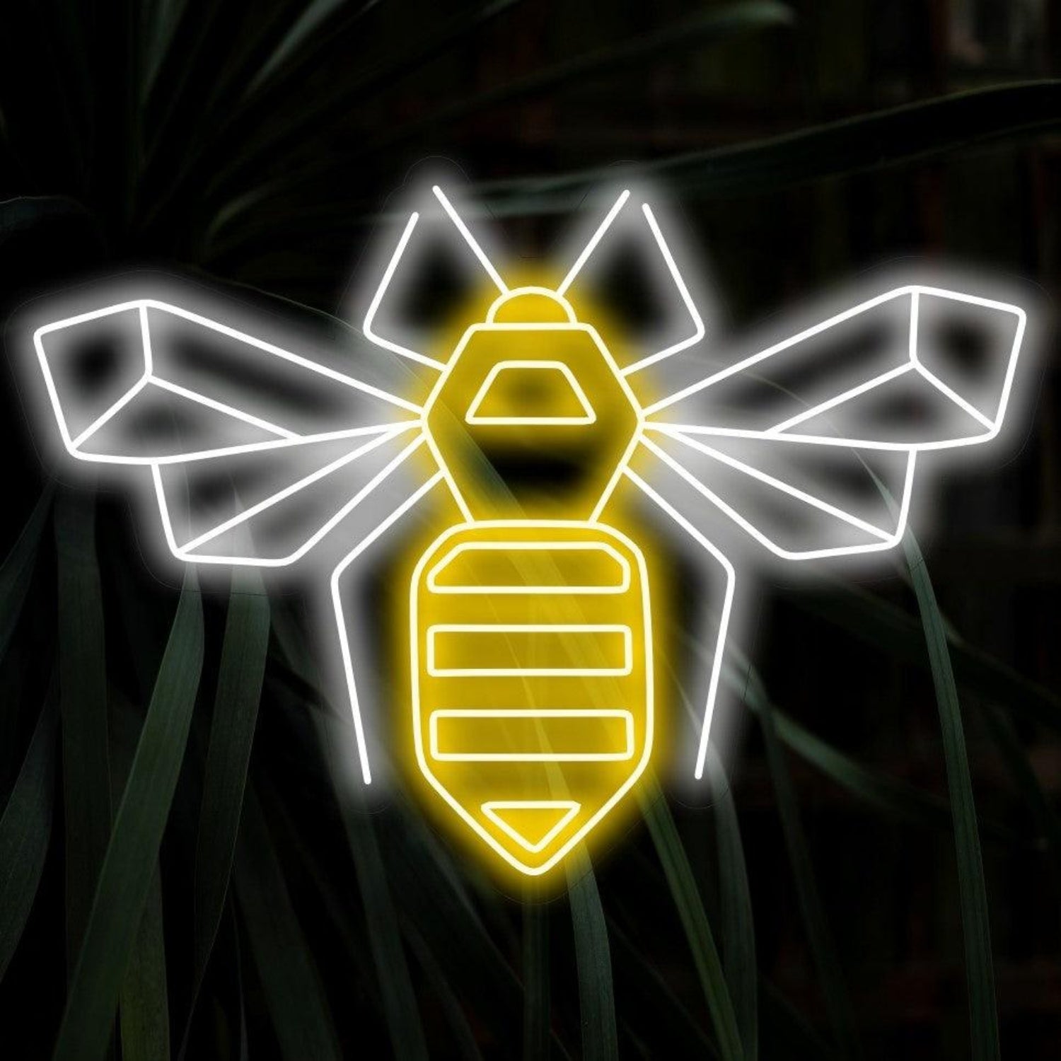 Geometric Bee Neon Sign | Shineneon
