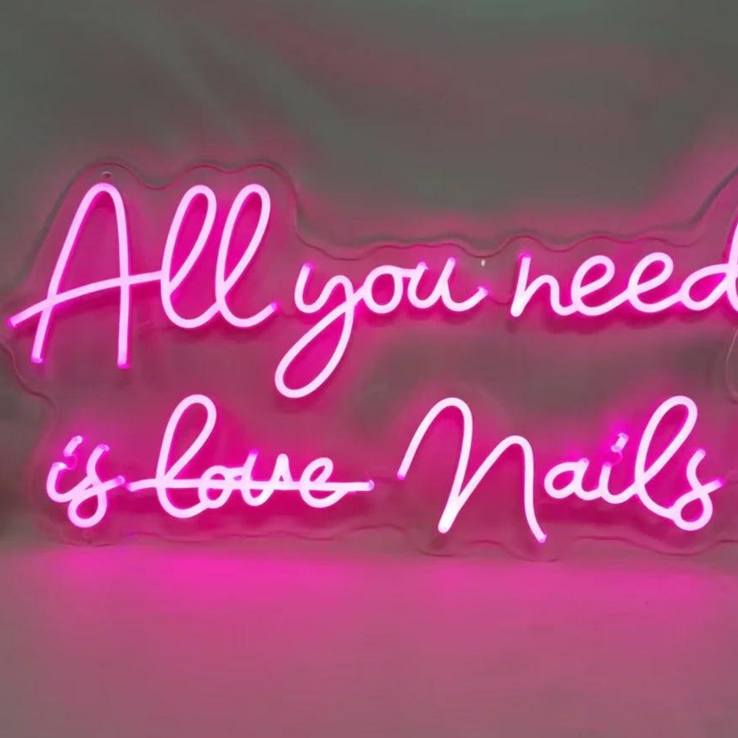 All Your Need Is Nail Led Neon Sign for Nail Shop | Shineneon